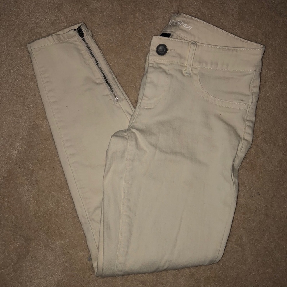 VS ankle zip jeans